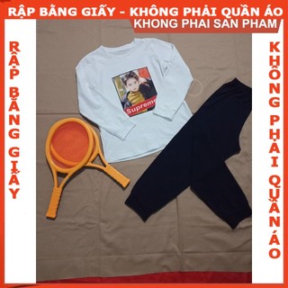 Rập giấy A0 bộ dài tay bé trai mã R139