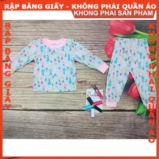 Rập giấy A0 bộ dài tay bé trai mã R139