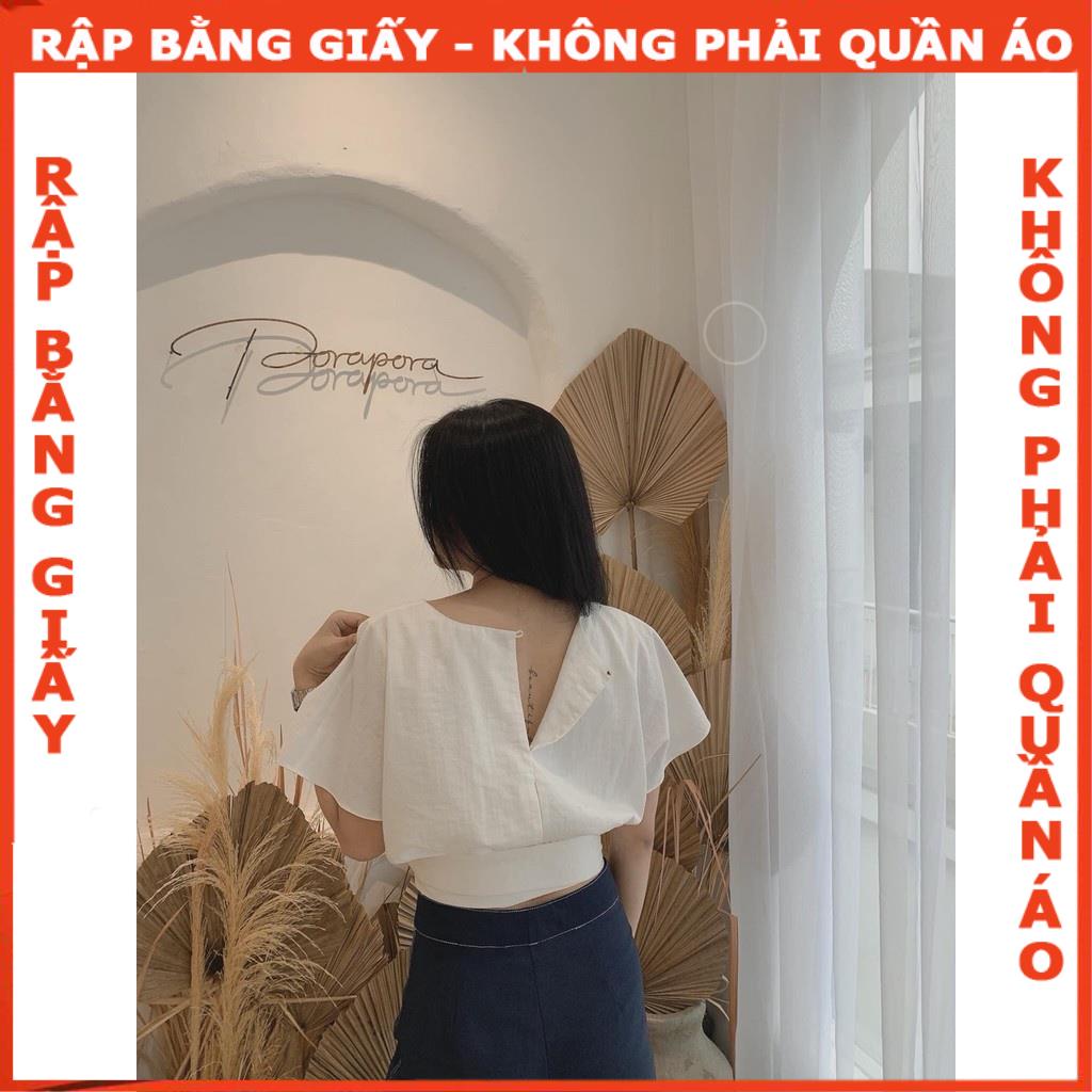 Rập giấy A0 mã 977 - rập áo tay liền bo eo