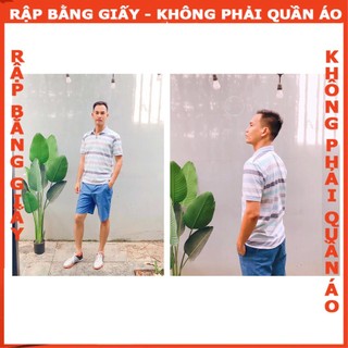 Rập giấy A0 áo thun mổ trụ mã B12
