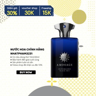 Amouage - interlude black iris 10ml - nước hoa chính hãng