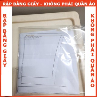 Rập giấy A0 mã B27 - áo sơm mi dài tay phom ôm