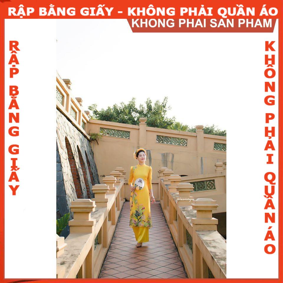 Rập áo A0 dài cách tân AD29 - giấy A0