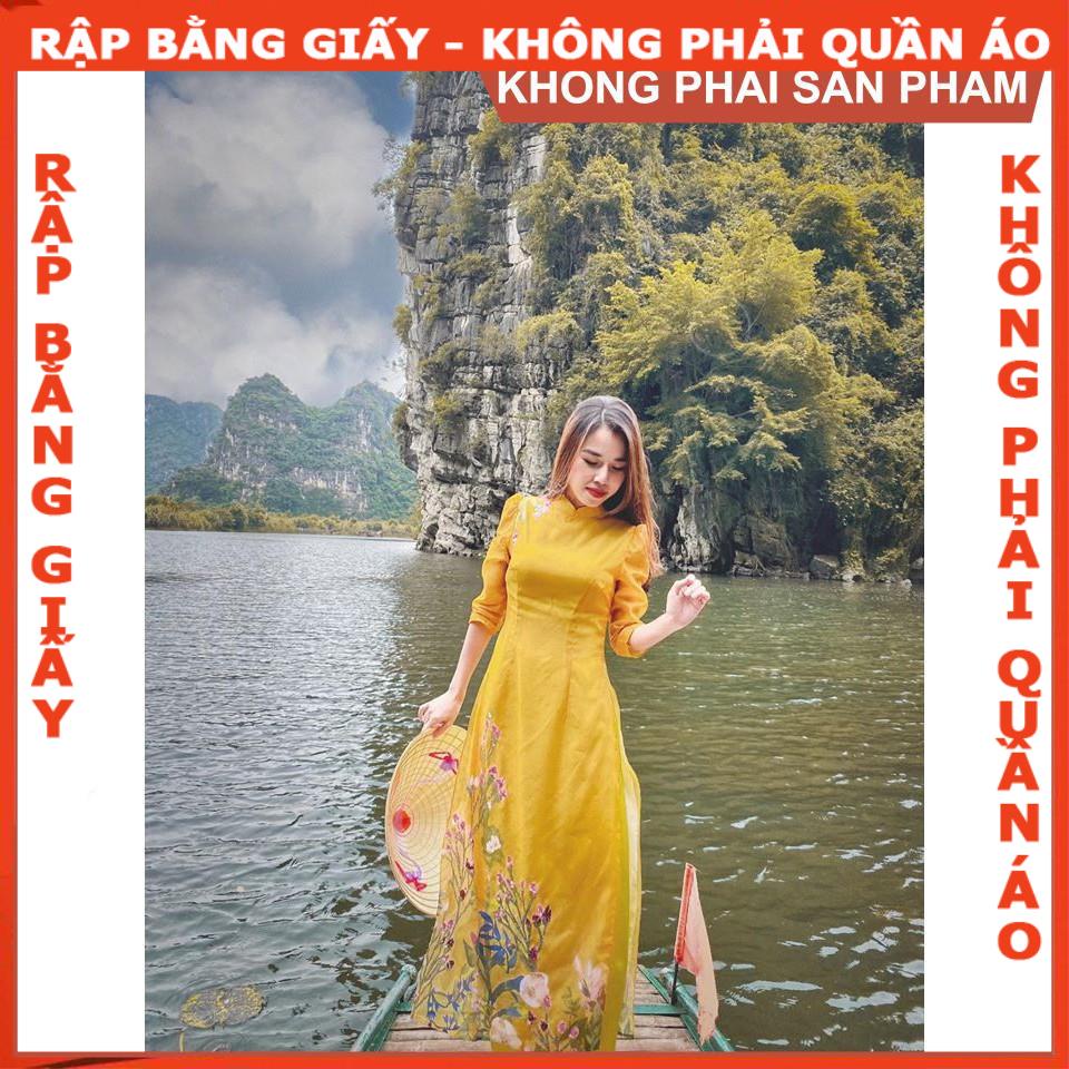 Rập áo A0 dài cách tân AD29 - giấy A0