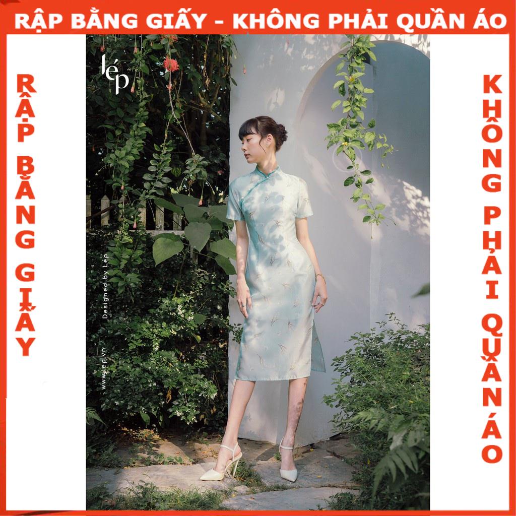 Rập đầm cổ chân dáng ôm mã 1146- giấy A0