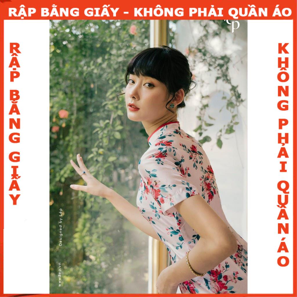 Rập đầm cổ chân dáng ôm mã 1146- giấy A0