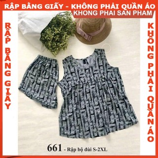 Rập giấy mã 661 - bộ đùi sát nách