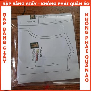 Rập giấy A0 quần loe mã 500 (BẢN VẼ)