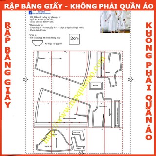Rập giấy A0 mã 808 -(BẢN VẼ)