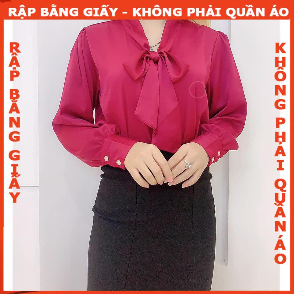 Rập giấy áo thắt nơ mã 1241