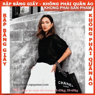 Rập giấy A0 áo cánh dơi 961  (BẢN VẼ)