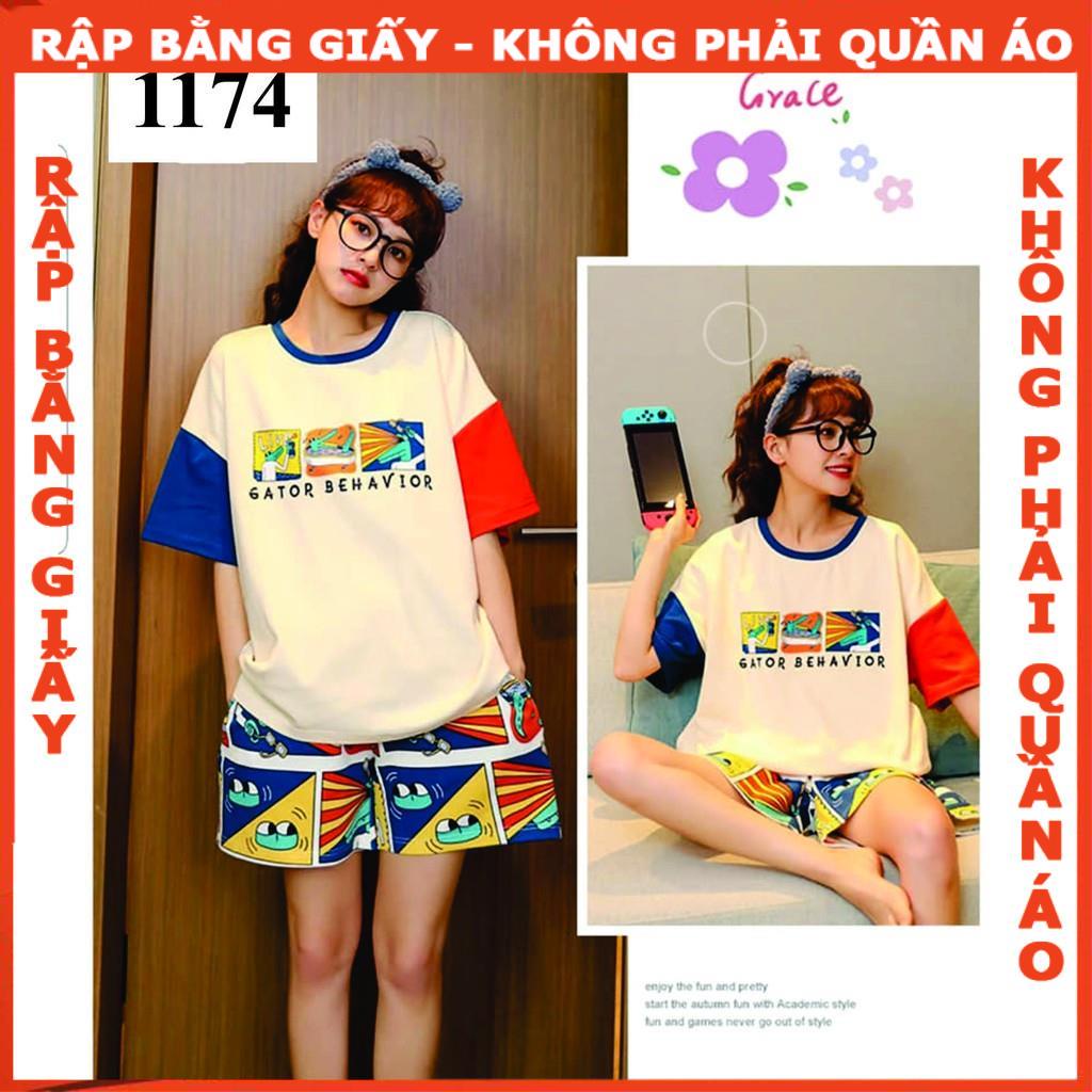 Rập giấy bộ thun oversz mã 1174 (BẢN VẼ)