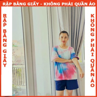 Rập giấy bộ thun oversz mã 1174 (BẢN VẼ)