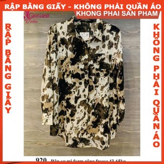 Rập áo sơ mi- Rập giấy mã 920 (BẢN VẼ)