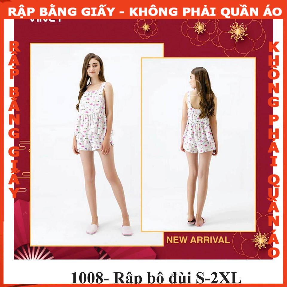 Rập giấy A0 mã 1008 - bộ đùi nữ