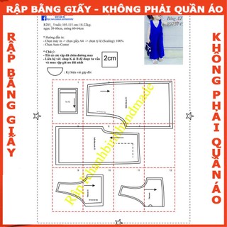 Rập giấy A0 mã R285 (BẢN VẼ)