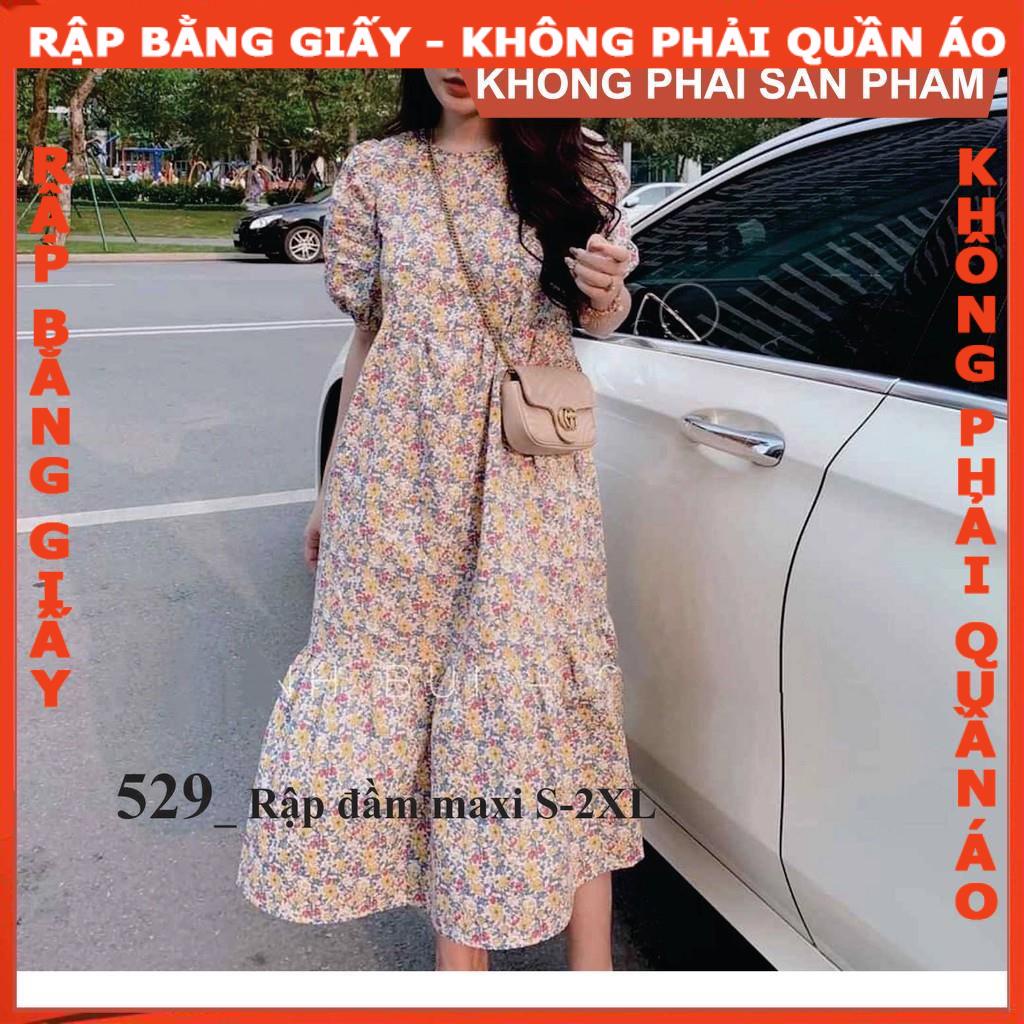 Rập giấy mã 529 (BẢN VẼ) rập đầm