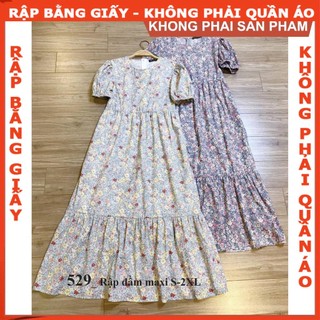 Rập giấy mã 529 (BẢN VẼ) rập đầm
