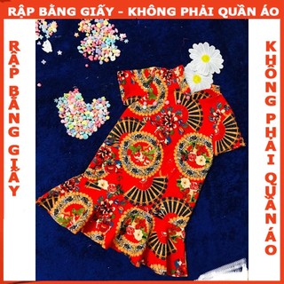Rập giấy mã R368 - Rập đầm cổ tàu đuôi cá (BẢN VẼ)