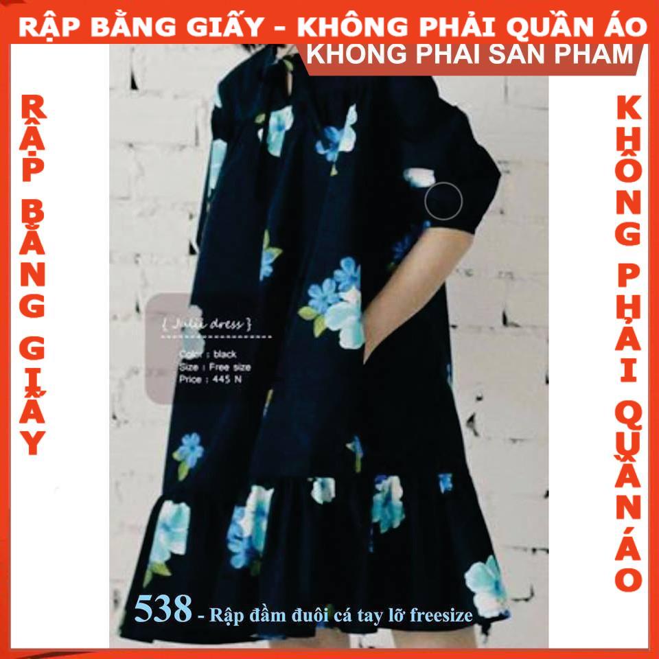 Rập đầm - Rập giấy mã 538 (BẢN VẼ)