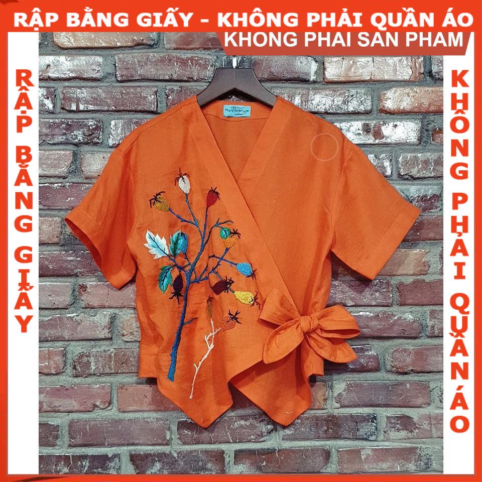 Rập giấy mã 785- rập áo croptop