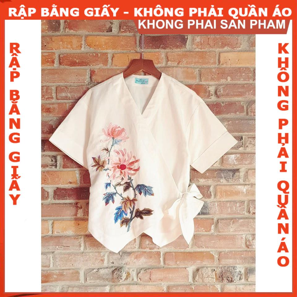 Rập giấy mã 785- rập áo croptop