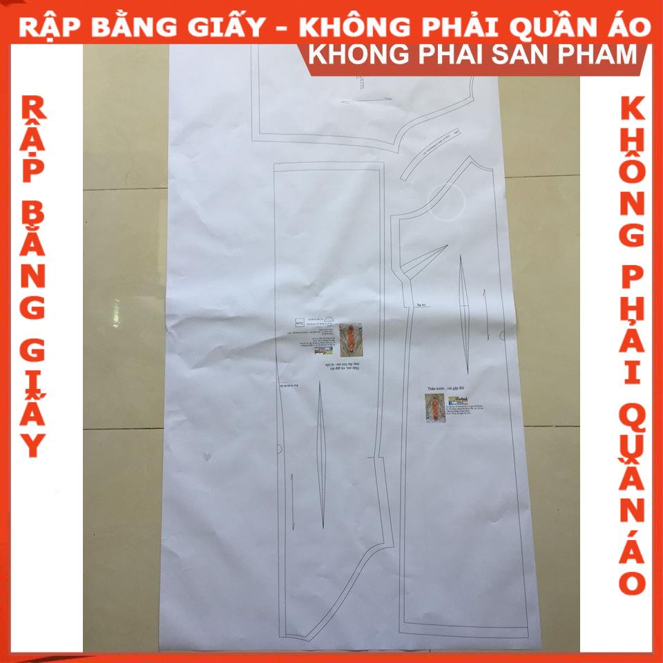 Rập áo dài AD24- giấy A0