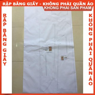 Rập giấy mã 954 - rập chân váy dáng A (BẢN VẼ)