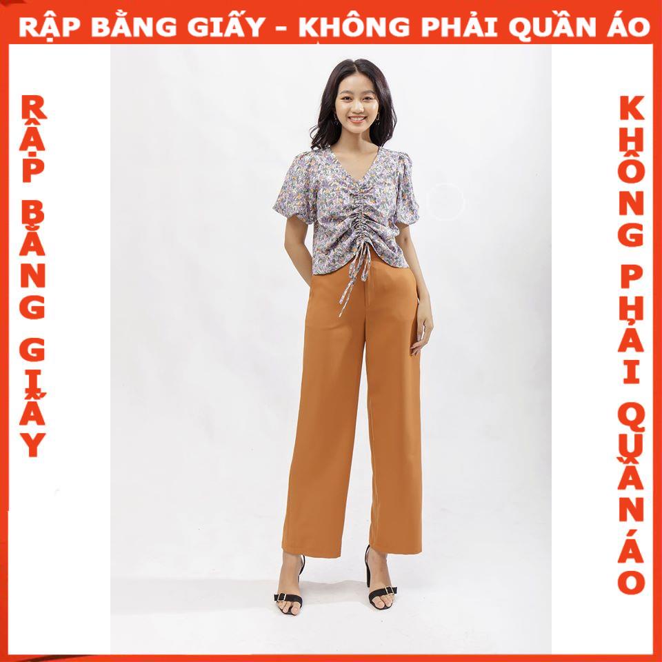 Rập giấy mã 763- Rập quần ống suông (BẢN VẼ)