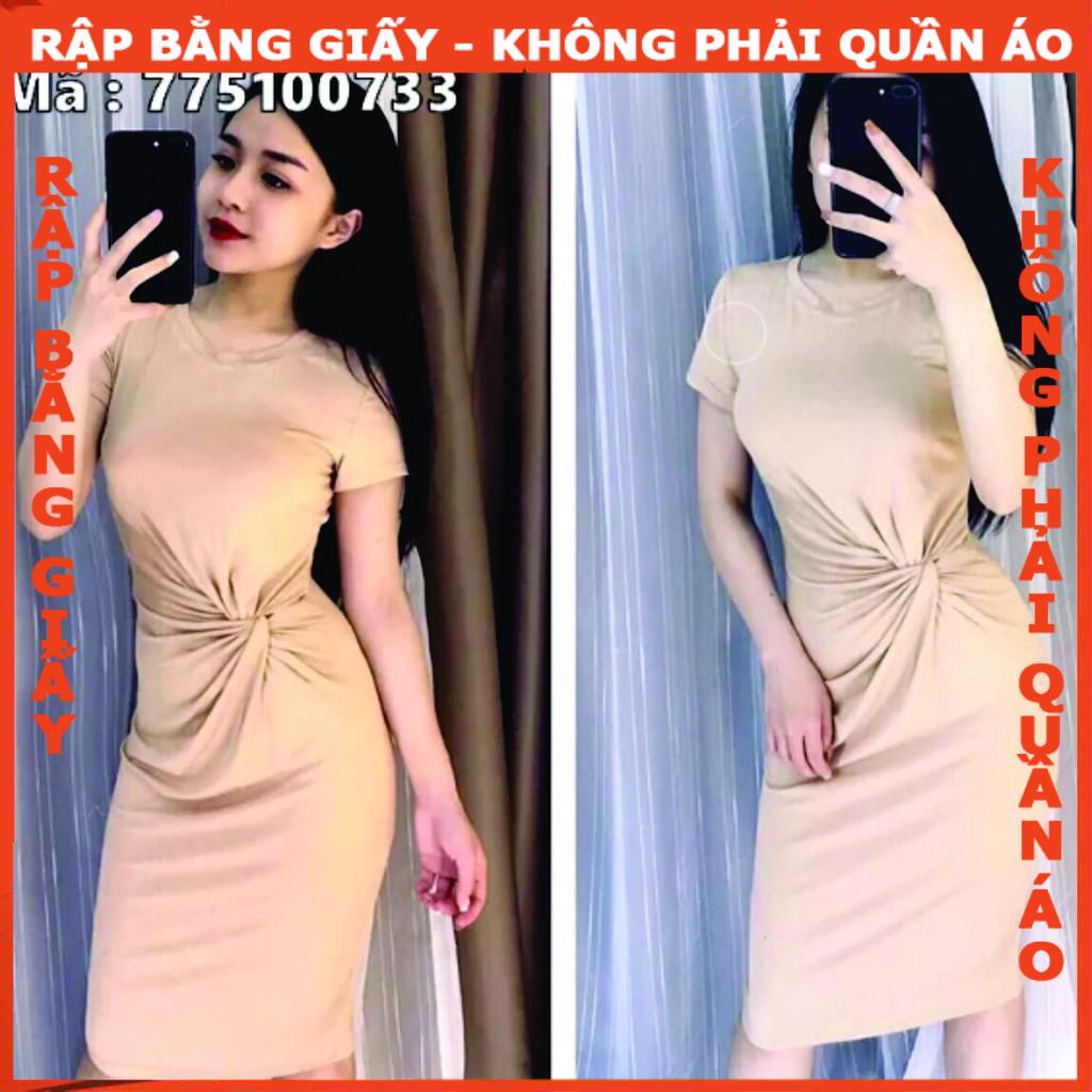 Rập đầm xoắn eo may vải thun mã 1126- giấy A0 (BẢN VẼ)