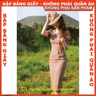 Rập giấy mã 771 - Rập K & B Handmade (BẢN VẼ)