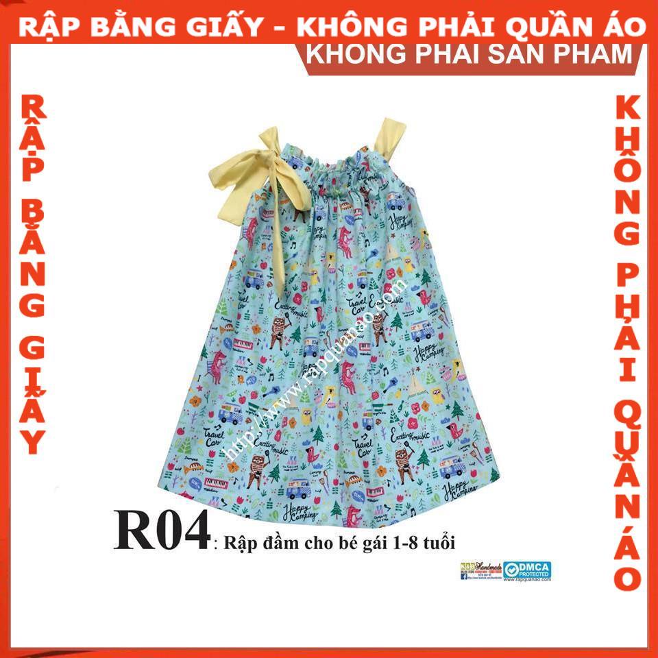 Rập giấy A0 mã - R04 (BẢN VẼ)