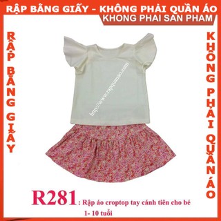 Rập giấy A0 mã R281- rập áo (BẢN VẼ)