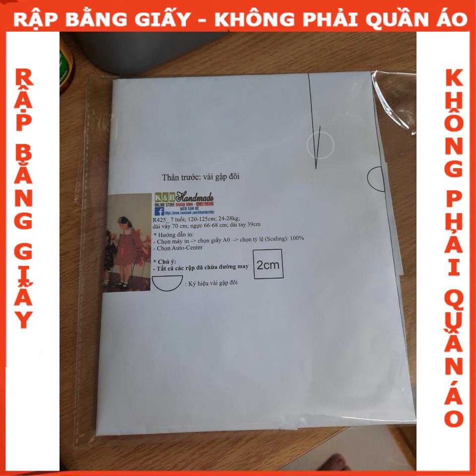 Rập giấy A0 mã  R162