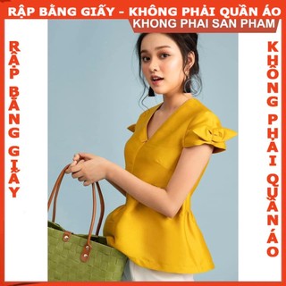 Rập áo croptop tay phồng - Rập giấy A0 mã 715 (BẢN VẼ)