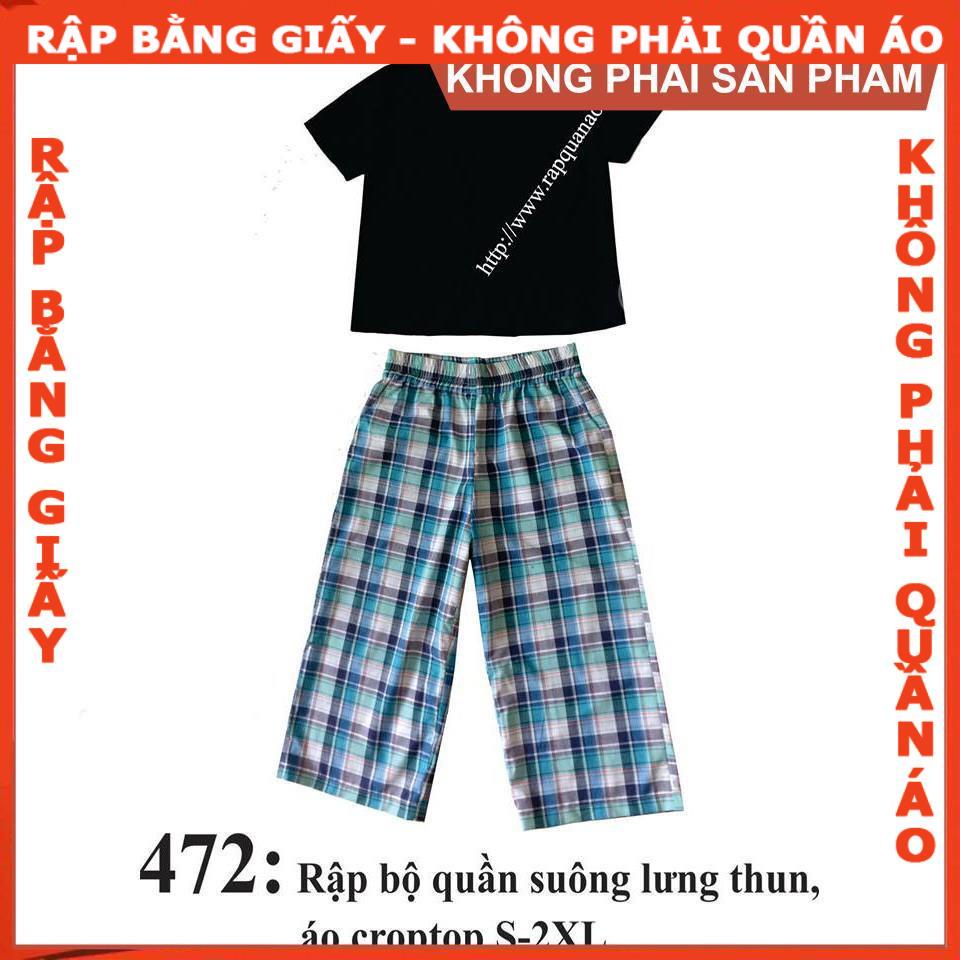 Rập giấy mã 472 (BẢN VẼ) - rập bộ