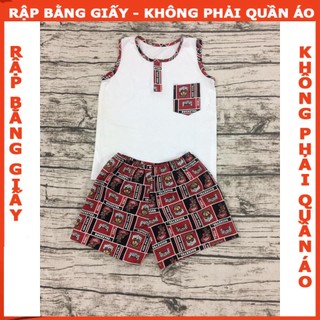 Rập bộ đùi sát nách bé trai mã r308 - rập giấy in màu a0