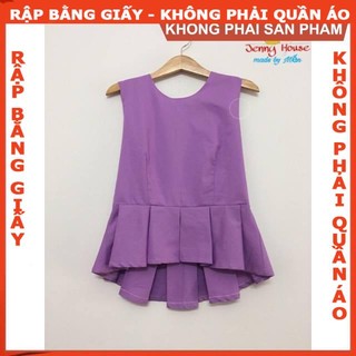 Rập giấy A0 áo pelum mã 230 (BẢN VẼ)