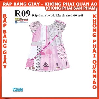Rập giấy A0 mã R09 (BẢN VẼ)