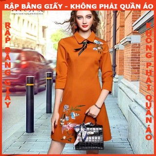 Rập dáng 7 mảnh - rập giấy in màu a0 mã 248