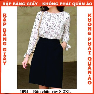Rập chân váy a mã 1094- giấy a0