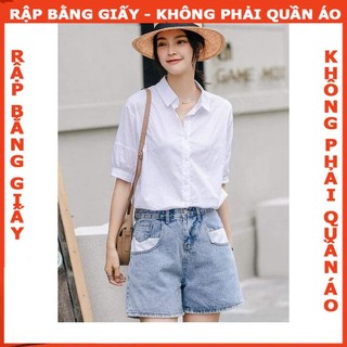 Rập giấy A0 áo sơ mi mã 1299