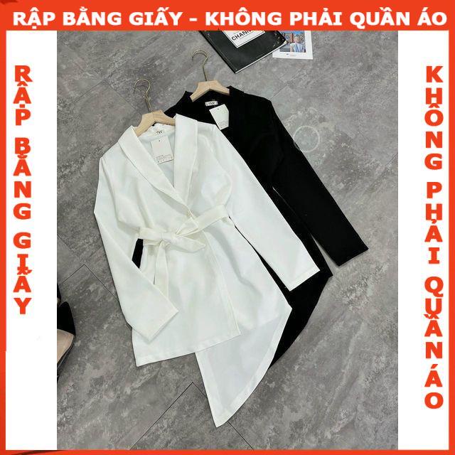 Rập áo cổ sam dáng dài mã 1238