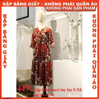 Rập giấy mã 447 (BẢN VẼ)