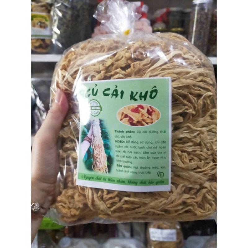 Củ cải khô( chế biến thành 77, 49 món ăn )