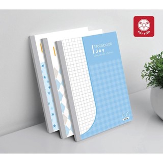 Sổ vở hải tiến sổ may gáy caro bìa bồi a4 joy