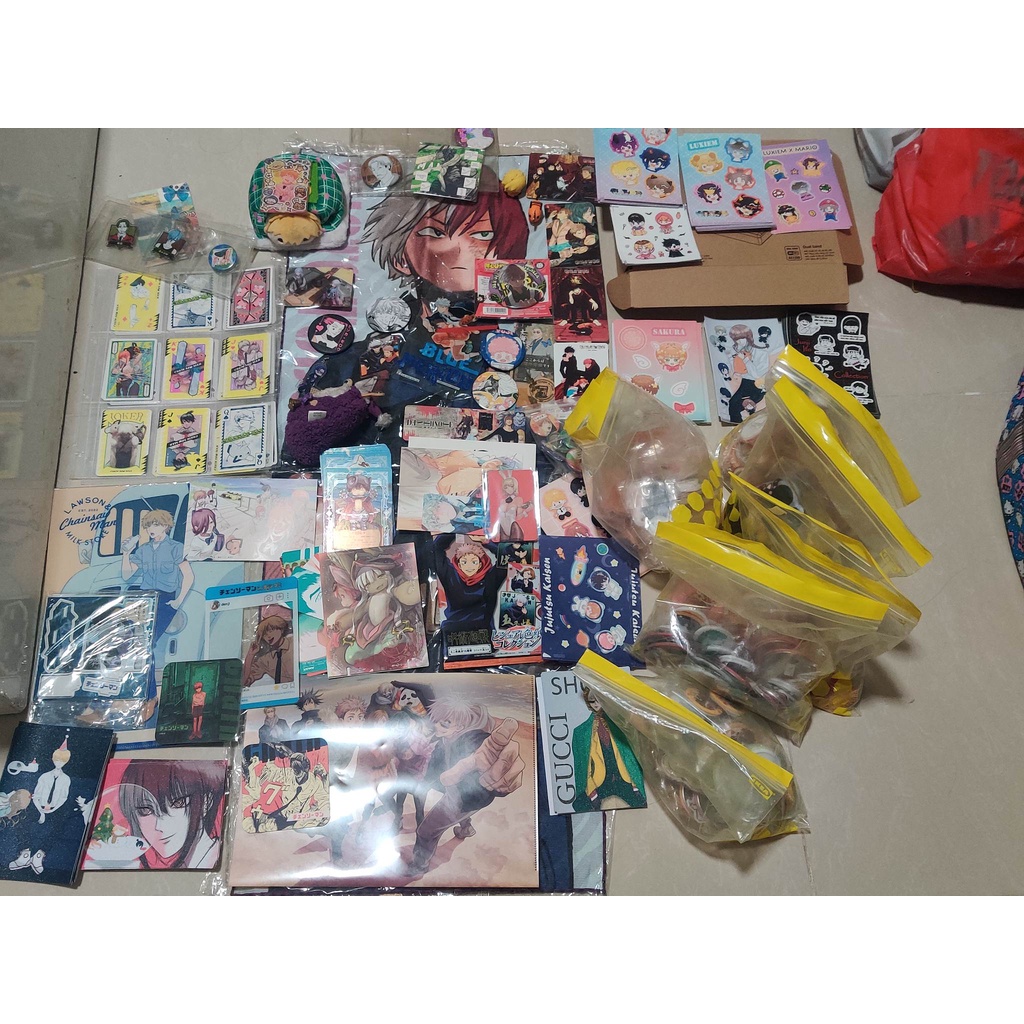 Pack gacha anime manga game vtuber official artist