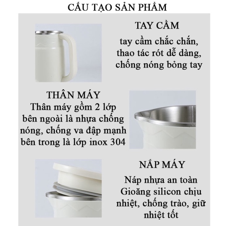 . ⭐máy làm  sữa hạt xutaotao tại nhà tiện dụng /