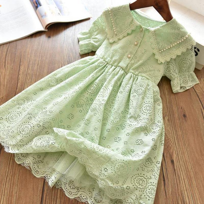Cô gái ăn mặc năm búp bê cổ ren tây không khí trẻ em ăn mặc cô gái nhỏ váy trẻ em