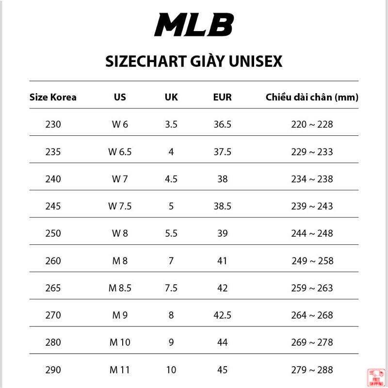 Giày MLB Sneaker Cổ Thấp Chunky Classic logo Yankee.s - Unisex fullbox Chính Hãng,SHOESLAB